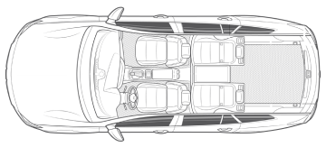 Car top view